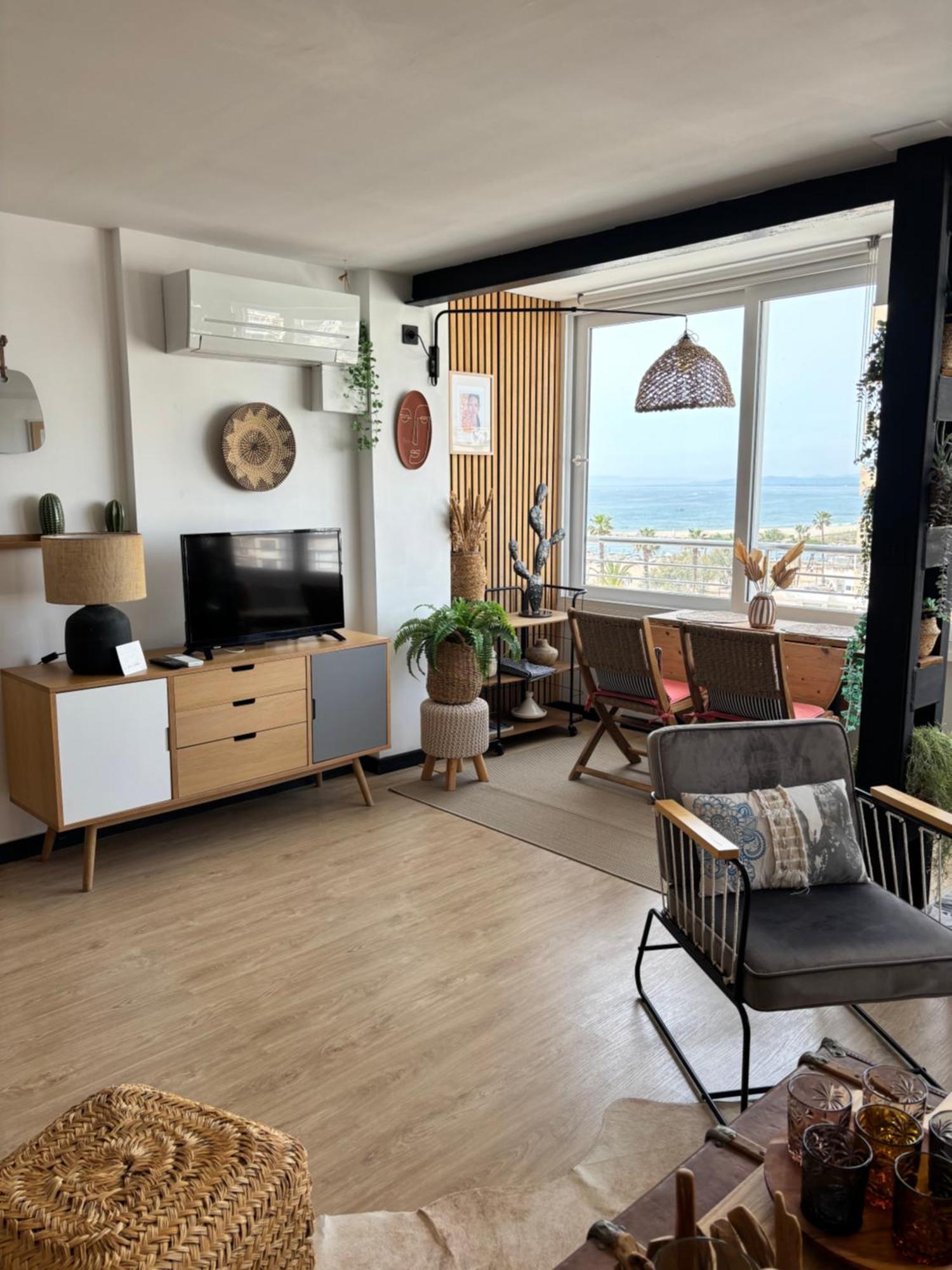 L'Appart-Rosas Boheme Chic, Au Bord De La Mer المظهر الخارجي الصورة
